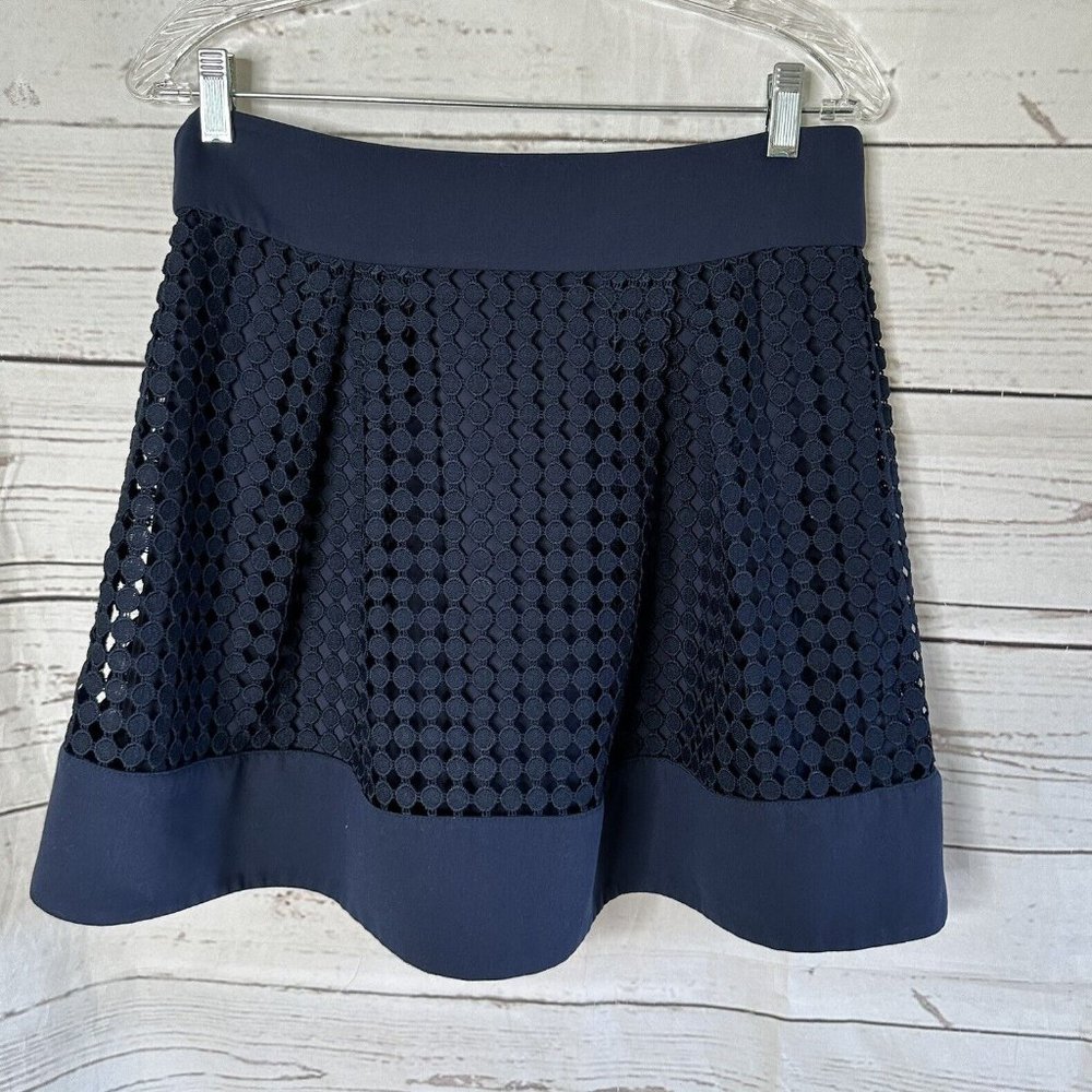 Sail To Sable $168 Navy Blue Mini Skirt Mini Skirt Size Flouncy Cute